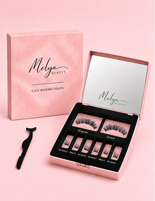 Melya Beauty - Yeux de Biche coffret cils magnétiques